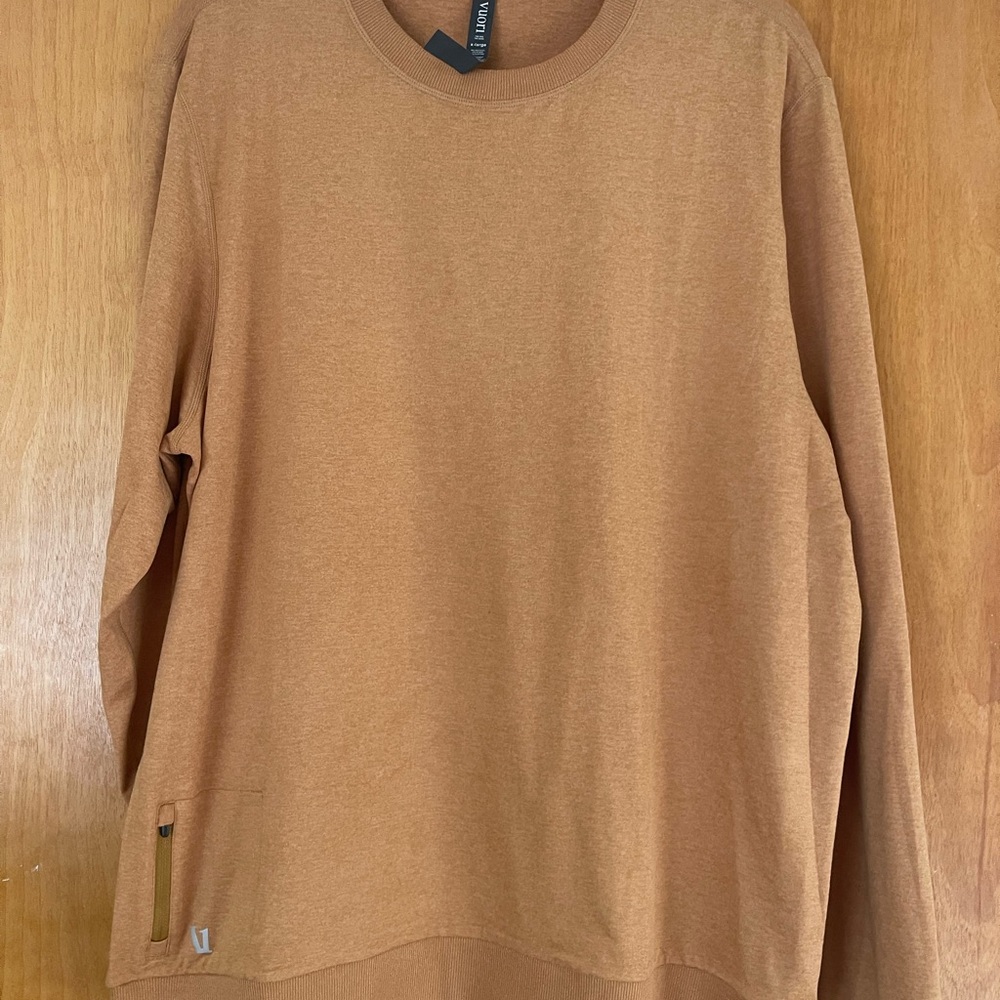 Vuori Men's Ponto Performance Crew Sweater